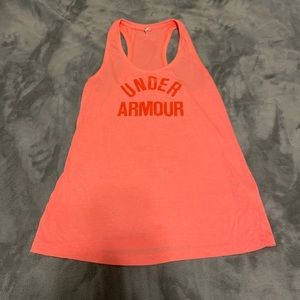 Coral Under Armour tank